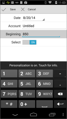 Just Checking for Android